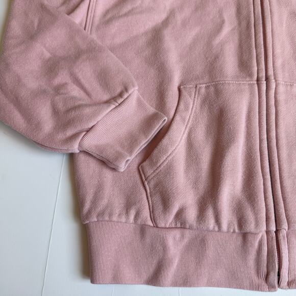 Gap Kids Pink VinatgeSoft Hoodie & Baggy Wide Leg Sweatpants S (6-7) - Picture 5 of 15